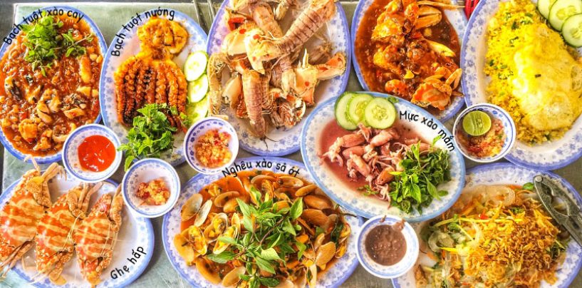 Các món hải sản ngon ở Đà Nẵng