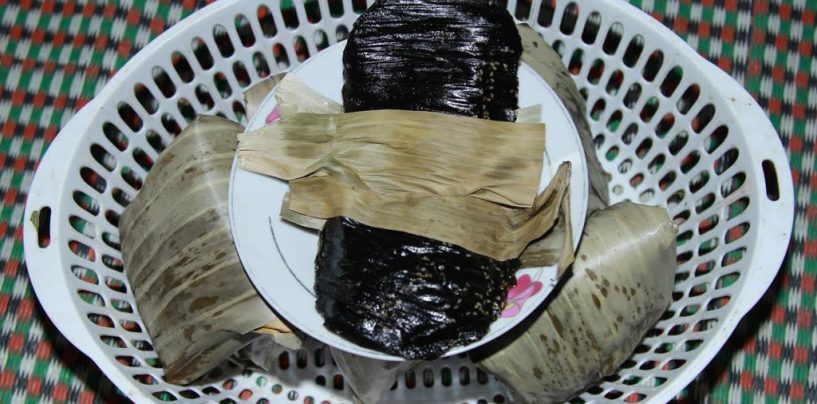 Bánh gai Chiêm Hóa, món ăn đặc sản Tuyên Quang